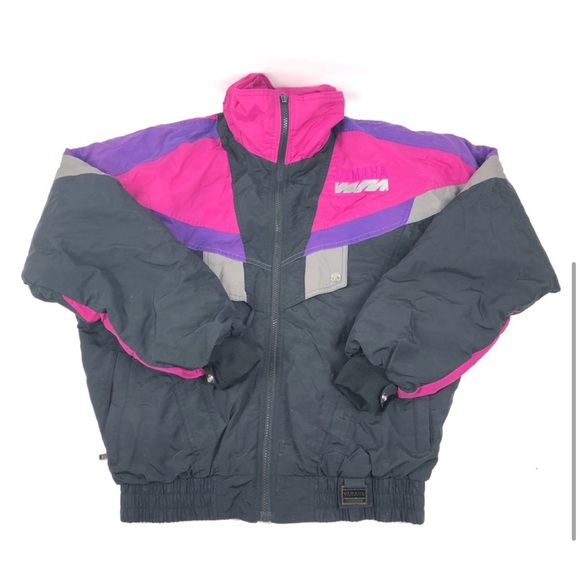 ⬇️ Vintage Yamaha Coat Jacket Womens Snowmobile Vintage Ladies Tall Sz L - Picture 4 of 16
